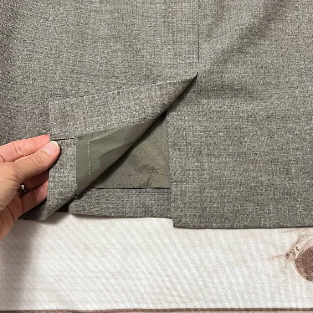 Banana Republic Brown Wool Pencil Skirt Size 4